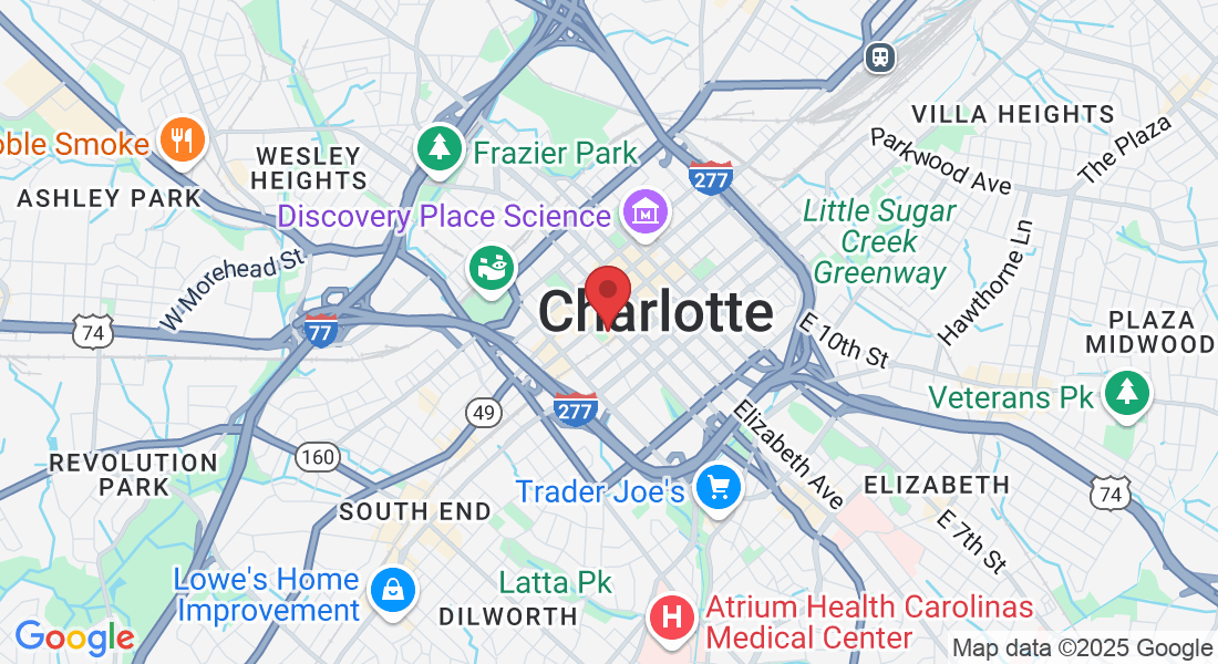 222 E 3rd St, Charlotte, NC 28202, USA