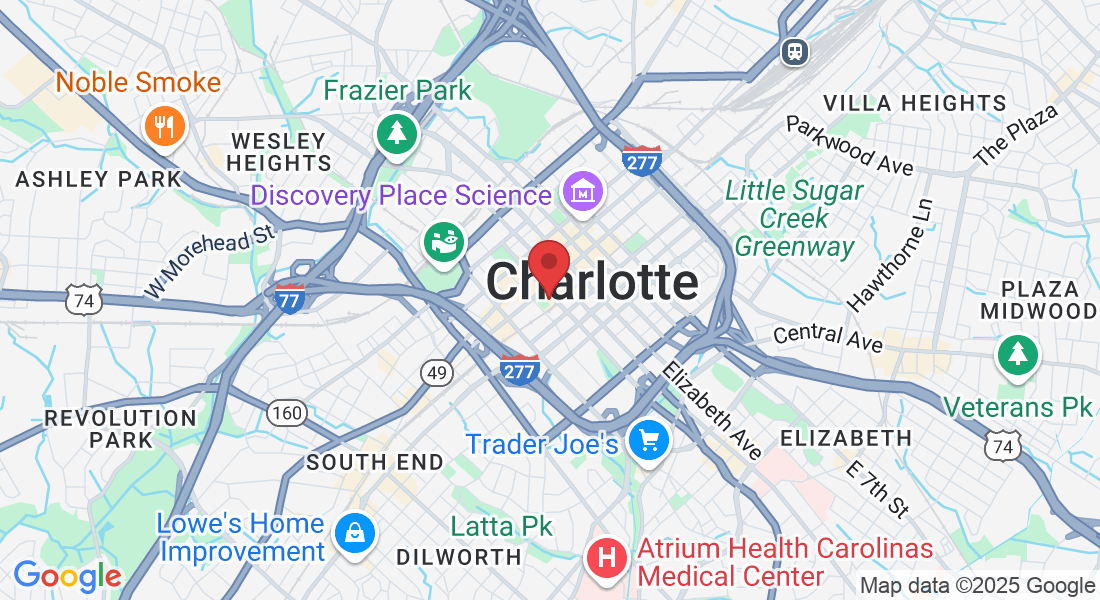 222 E 3rd St, Charlotte, NC 28202, USA