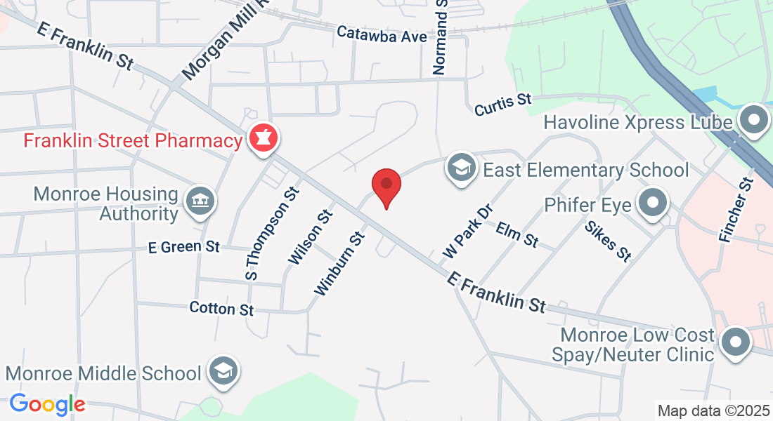 1003 E Franklin St, Monroe, NC 28112, USA