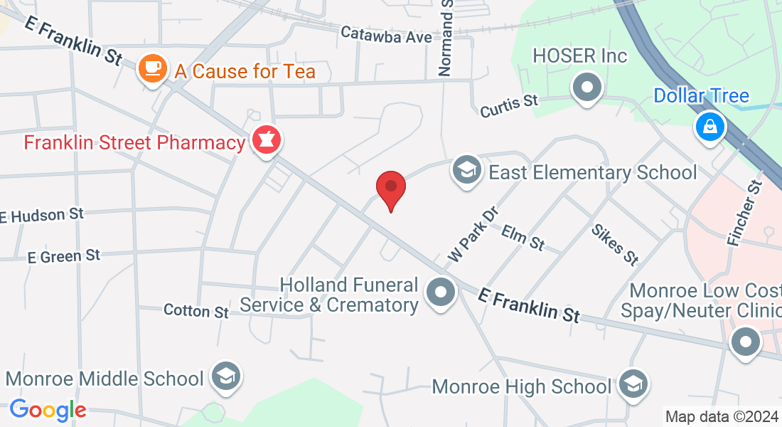 1003 E Franklin St, Monroe, NC 28112, USA