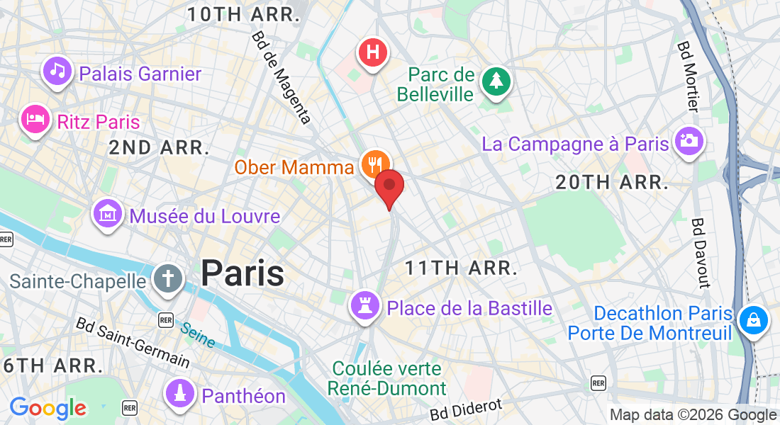 93 Bd Richard-Lenoir, 75011 Paris, France