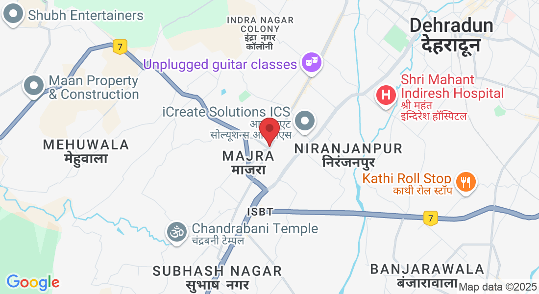 GMS ROAD 2nd floor Chandra tower,near Alka dairy ,sewla kalan, chowk, GMS Rd, Sewla Kalan, Majra, Dehradun, Uttarakhand 248171, India