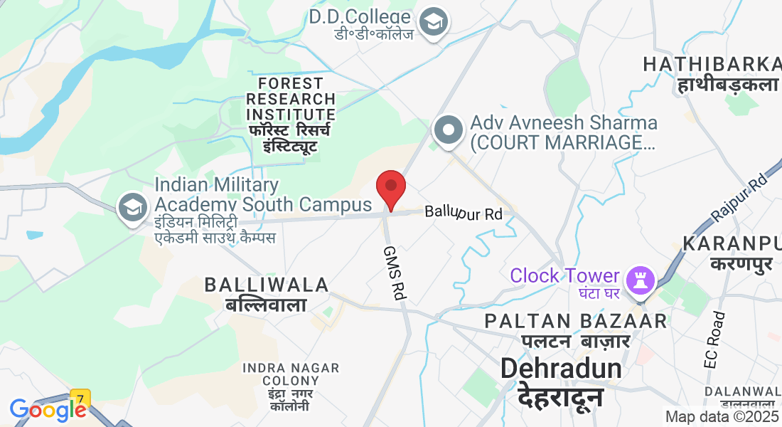 2nd Floor, Building 30, The Vedas, Chakrata Rd, Ballupur Chowk, Ram Vihar, Ballupur, Dehradun, Uttarakhand 248001, India