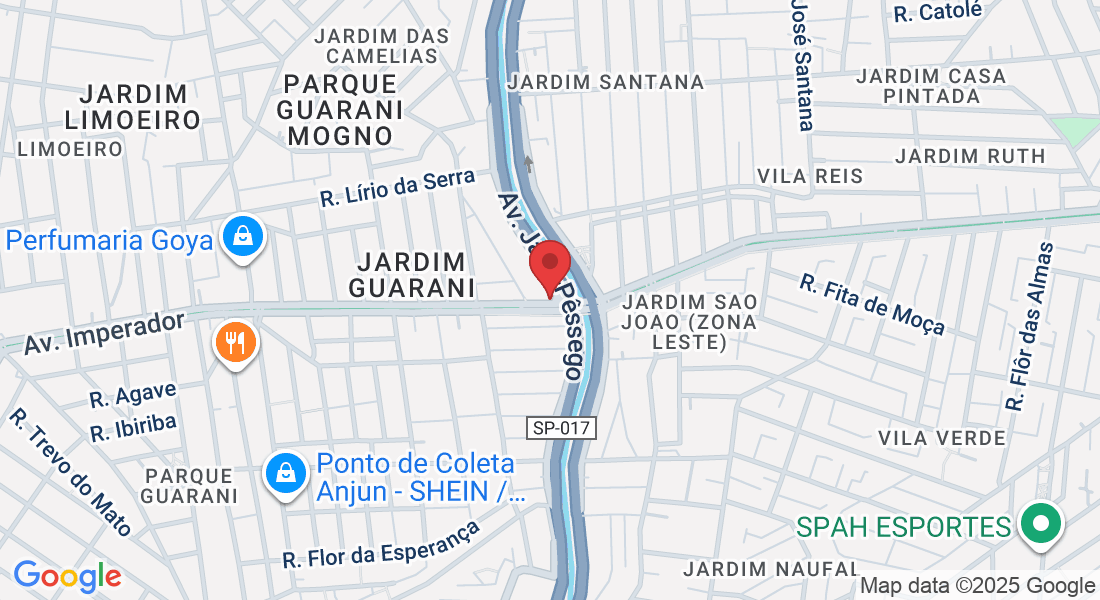 Av. Imperador, 4901 - São Miguel Paulista, São Paulo - SP, 08051-000, Brasil