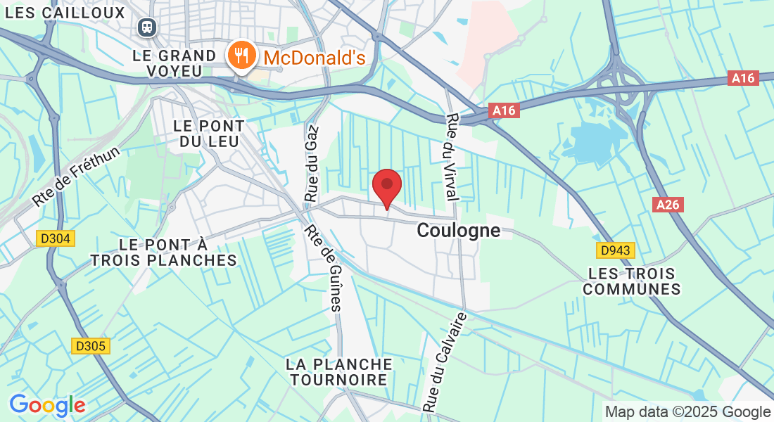 13 Rue Félix Thoron, 62137 Coulogne, France