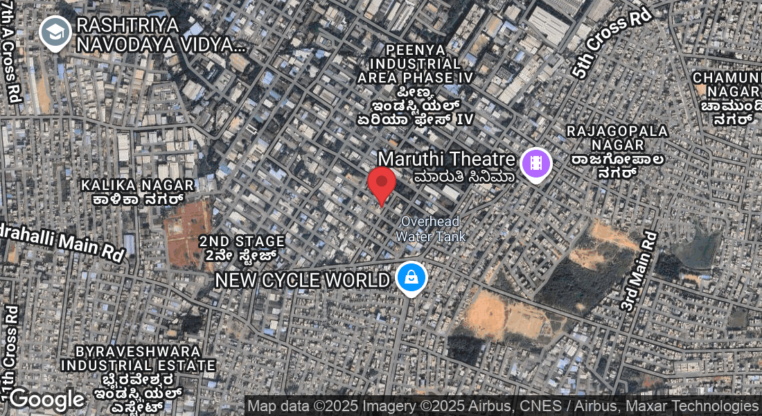 2G63+HQ6, C-81, 2nd Main Rd, Peenya 2nd Stage, 2nd Stage, Peenya Industrial Area Phase IV, Peenya, Bengaluru, Karnataka 560058, India
