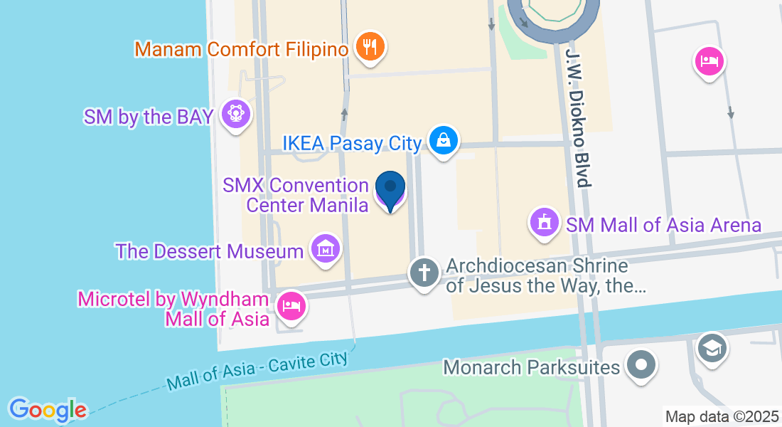 Mall of Asia Complex, Seashell Ln, Pasay City, 1300 Metro Manila, Philippines
