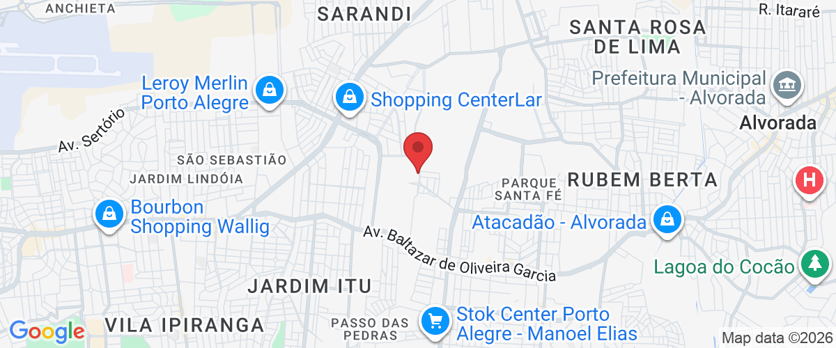 Av. Ecoville, 1177 - Rubem Berta, Porto Alegre - RS, 91150-020, Brasil