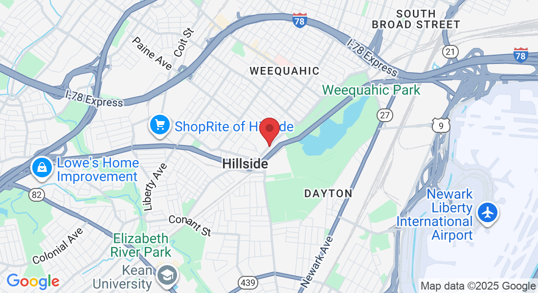 1465 N Broad St, Hillside, NJ 07205, USA