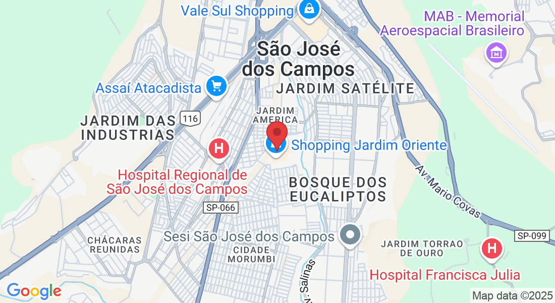 R. Andorra, 500 - Jardim America, São José dos Campos - SP, 12235-050, Brazil