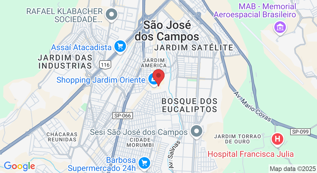 R. Andorra, 500 - Jardim America, São José dos Campos - SP, 12235-050, Brazil