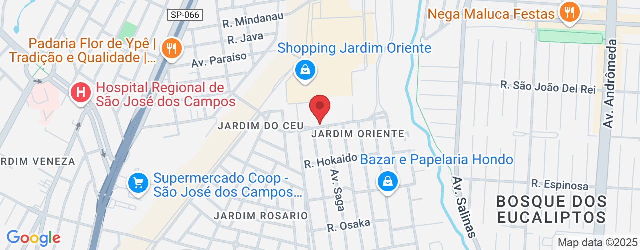 R. Taru, 500 - Jardim Oriente, São José dos Campos - SP, 12236-130, Brasil
