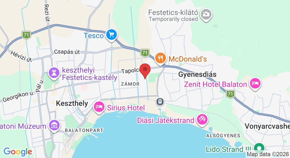 Keszthely, Ruszek József u. 75, 8360 Hungary