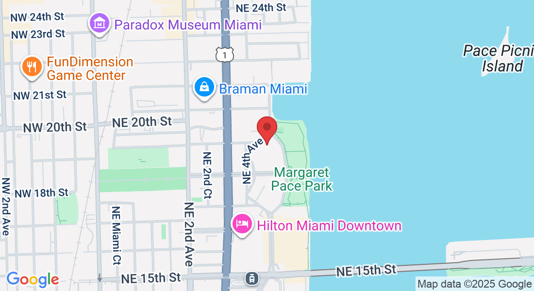 1900 N Bayshore Dr, Miami, FL 33132, EE. UU.