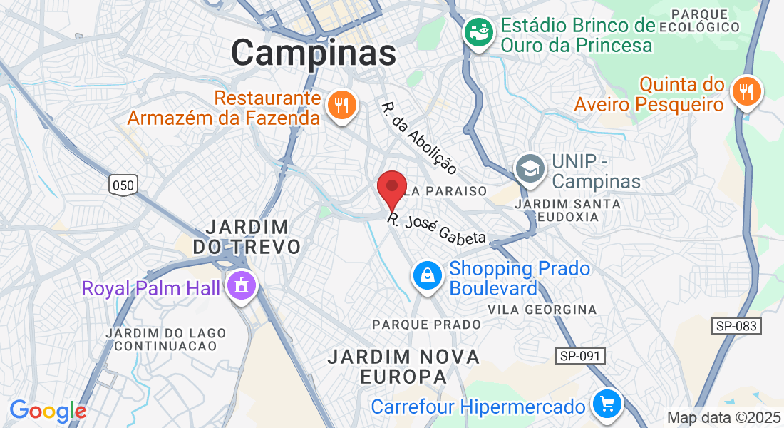 Av. Francisco de Angelis, 69 - Jardim Okita, Campinas - SP, 13043-030, Brasil