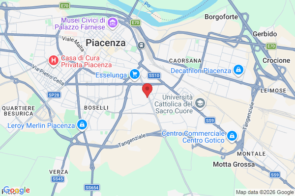 Str. Farnesiana, 45, 29122 Piacenza PC, Italy