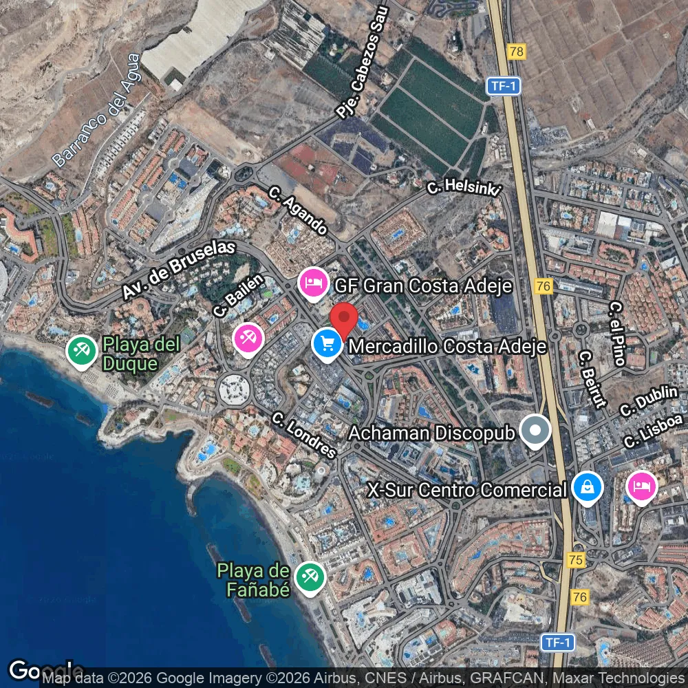 Av. de Bruselas, 14, 38679 Costa Adeje, Santa Cruz de Tenerife, Spanyolország