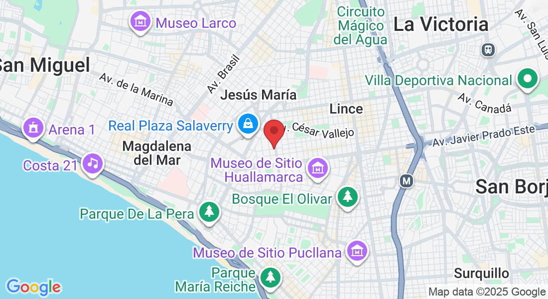 C. Barcelona 221, San Isidro 15076, Perú