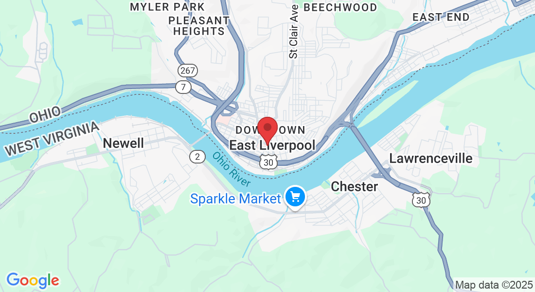 200 E 5th St, East Liverpool, OH 43920, USA