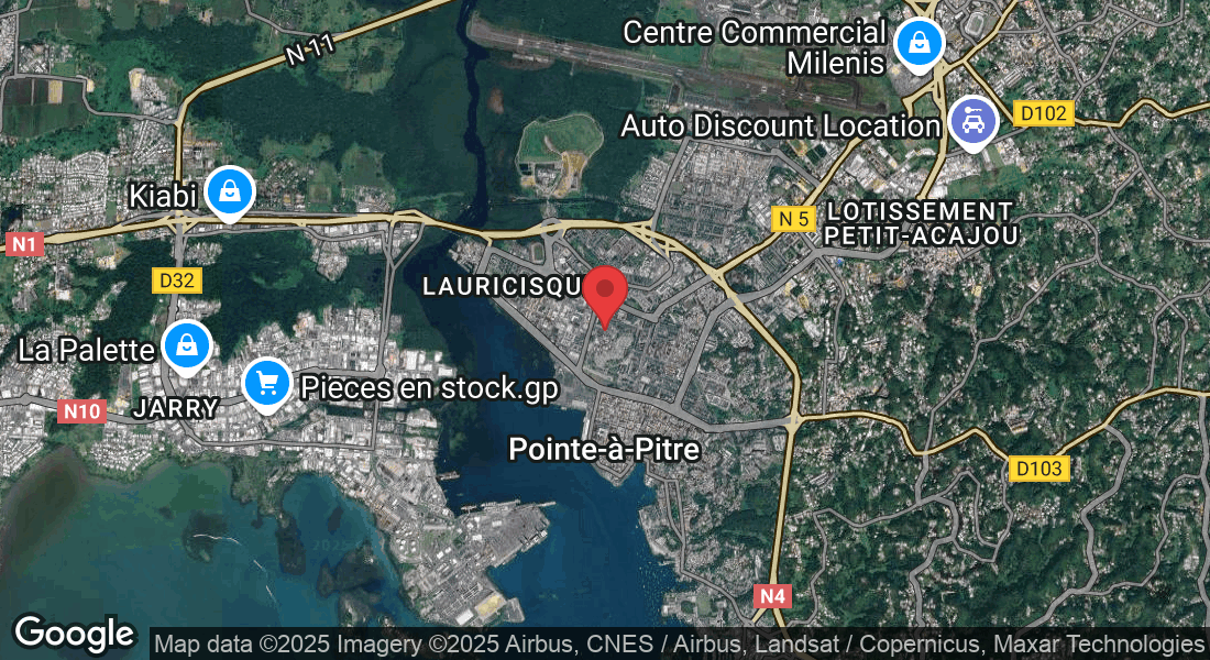Rue Sabin Ducadosse, Pointe-à-Pitre 97110, Guadeloupe