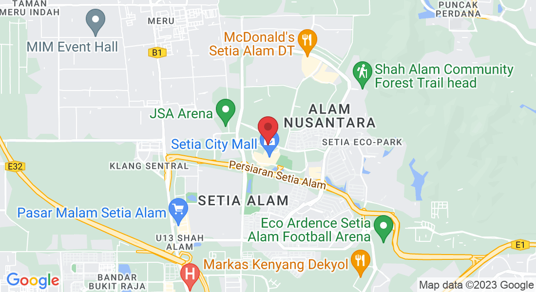 2, Jln Setia Dagang AH U13/AH, Setia Alam, 40170 Shah Alam, Selangor, Malaysia