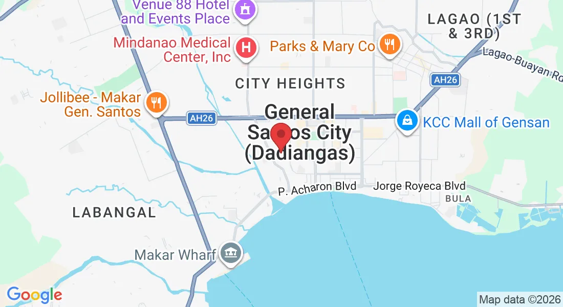 Daproza Ave, General Santos City (Dadiangas), South Cotabato, Philippines