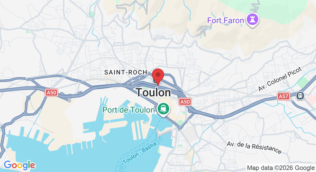 28 Rue Gimelli, 83000 Toulon, France