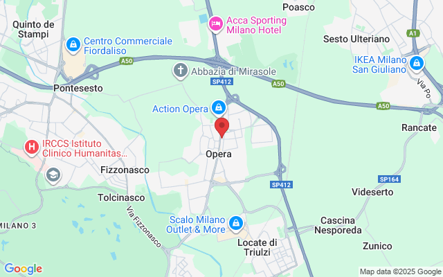 Via Giuseppe Garibaldi, 1, 20073 Opera MI, Italia