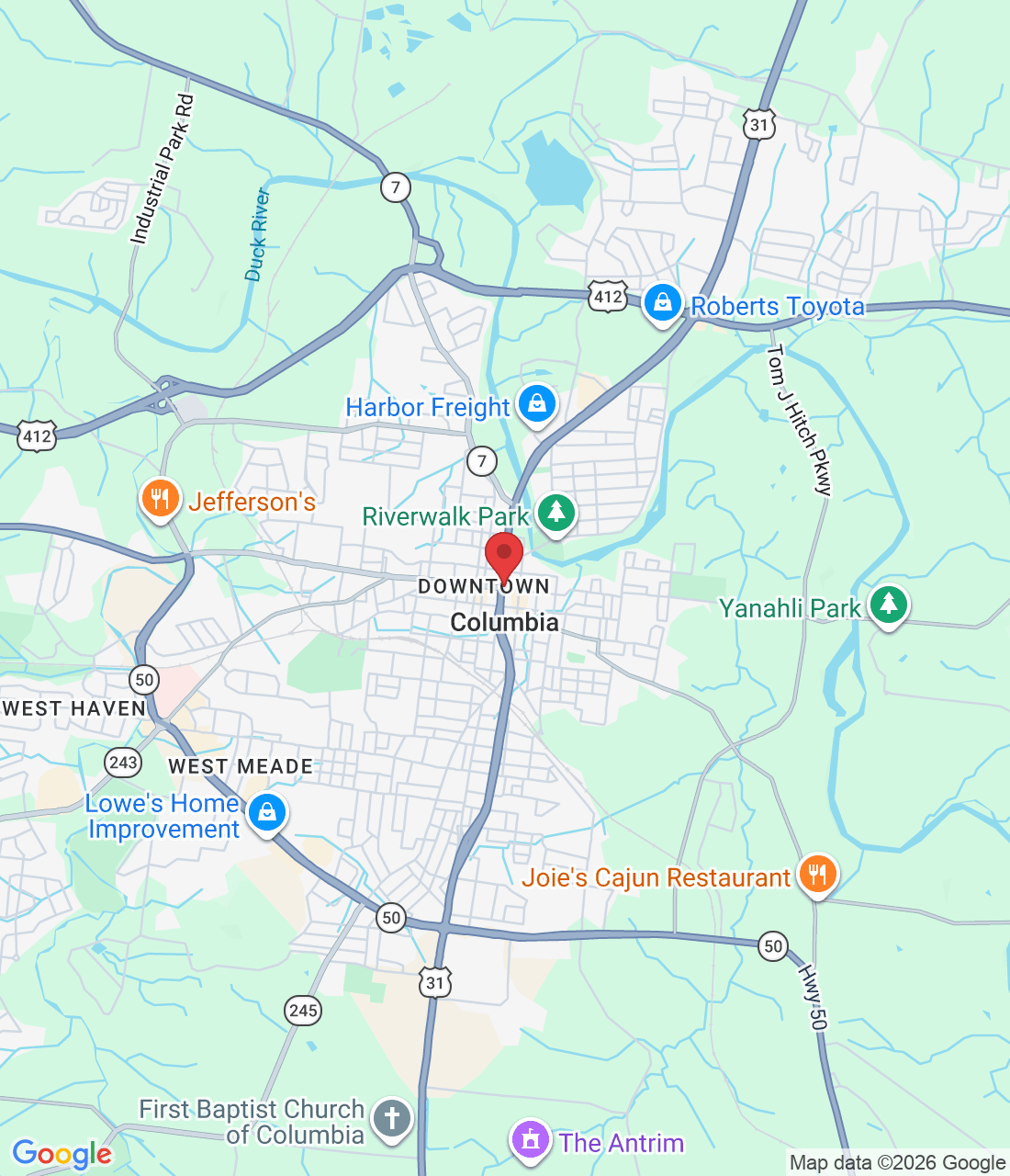 Columbia, TN 38401, USA