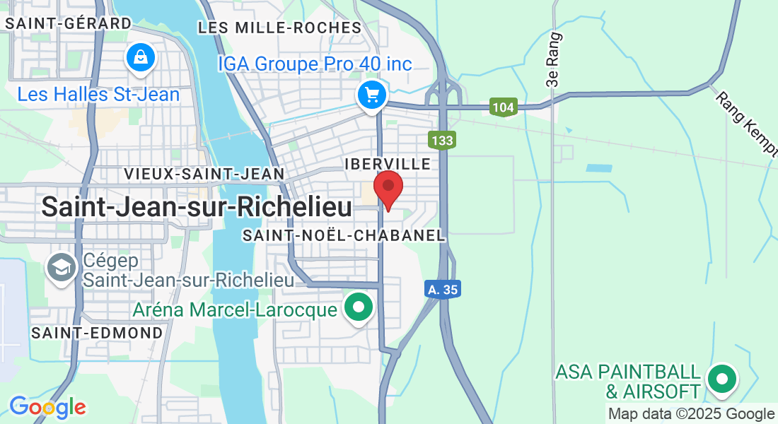 814 Boul. d'Iberville, Saint-Jean-sur-Richelieu, QC J2X 4A2, Canada