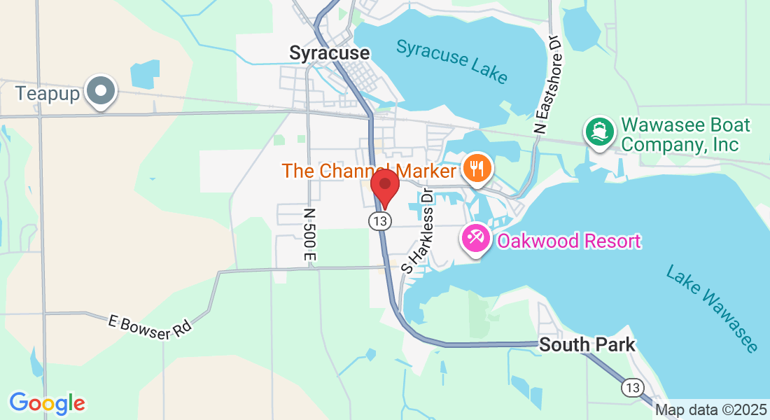 808 S Huntington St, Syracuse, IN 46567, USA