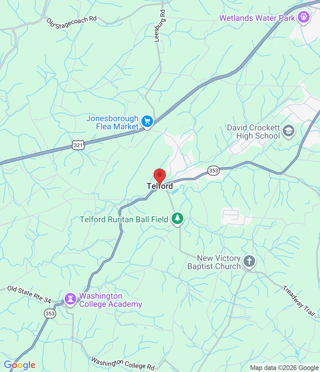 Telford, TN 37690, USA