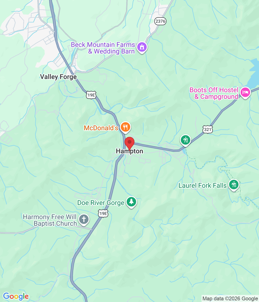 Hampton, TN 37658, USA