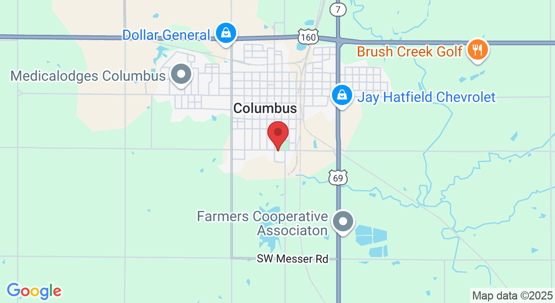116 E Country Rd, Columbus, KS 66725, USA