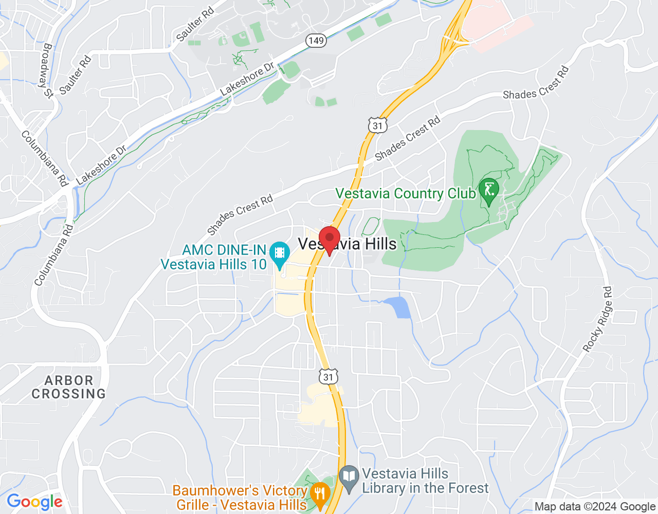 631 Montgomery Hwy, Vestavia Hills, AL 35216, USA