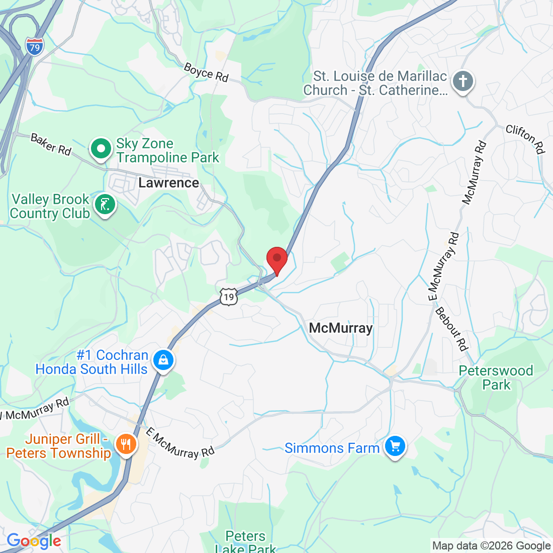 3055 Washington Rd #201, Canonsburg, PA 15317, USA