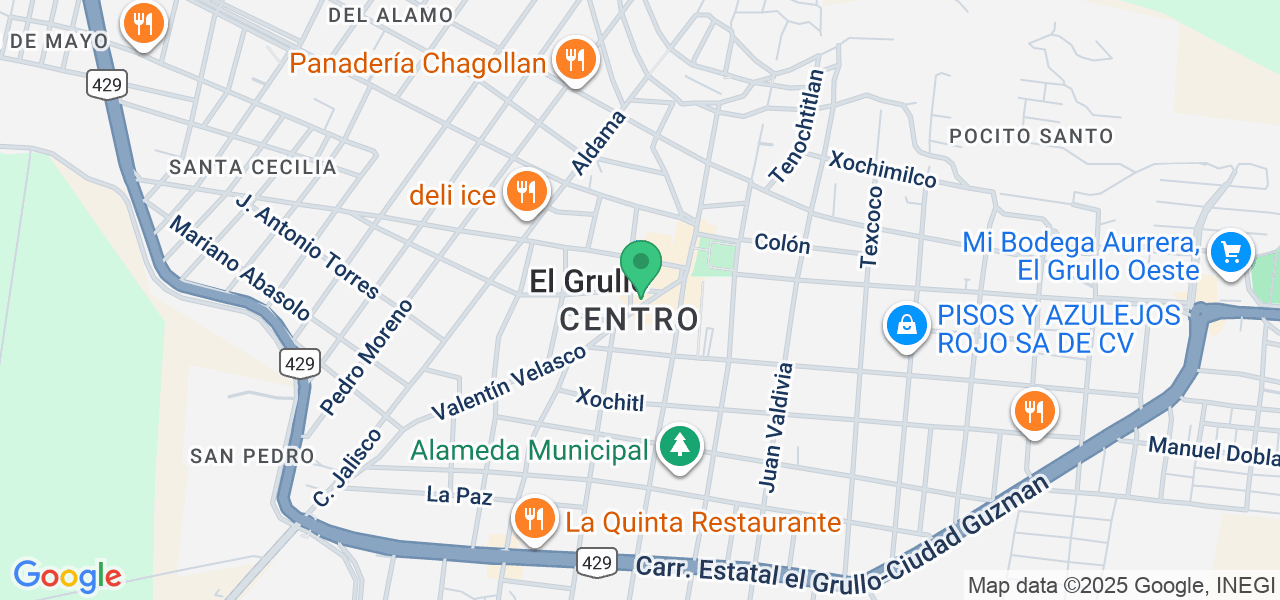 Valentín Velasco 20, Centro, 48740 El Grullo, Jal., Mexico
