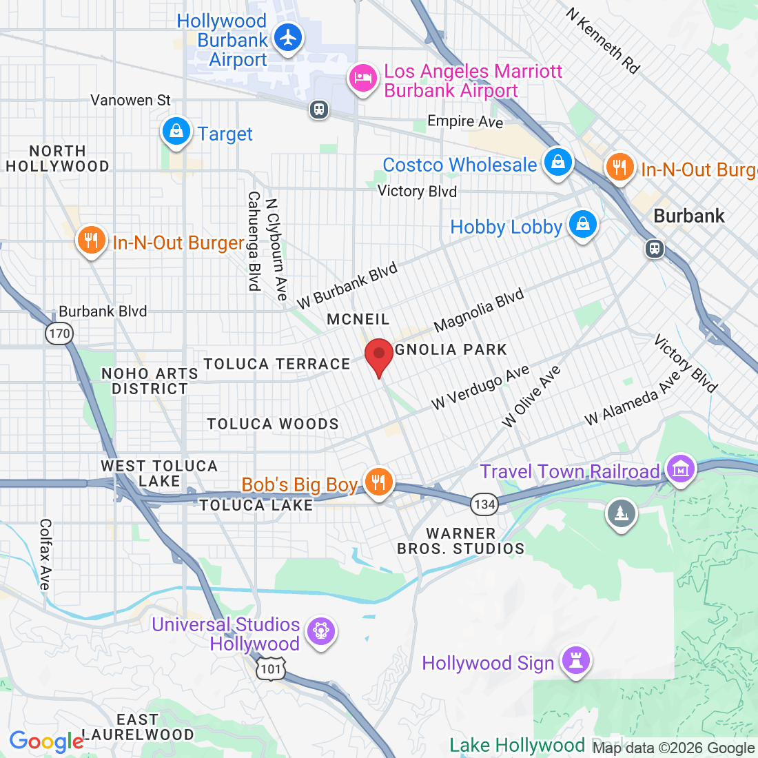 825 N Hollywood Way, Burbank, CA 91505, USA