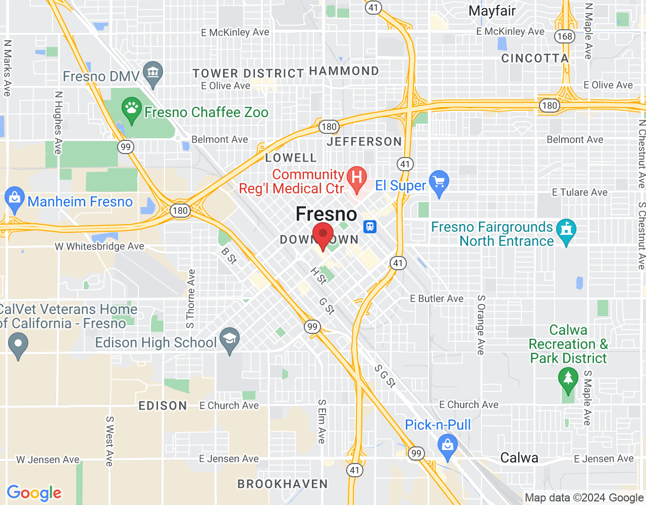 1060 Fulton St, Fresno, CA 93721, USA