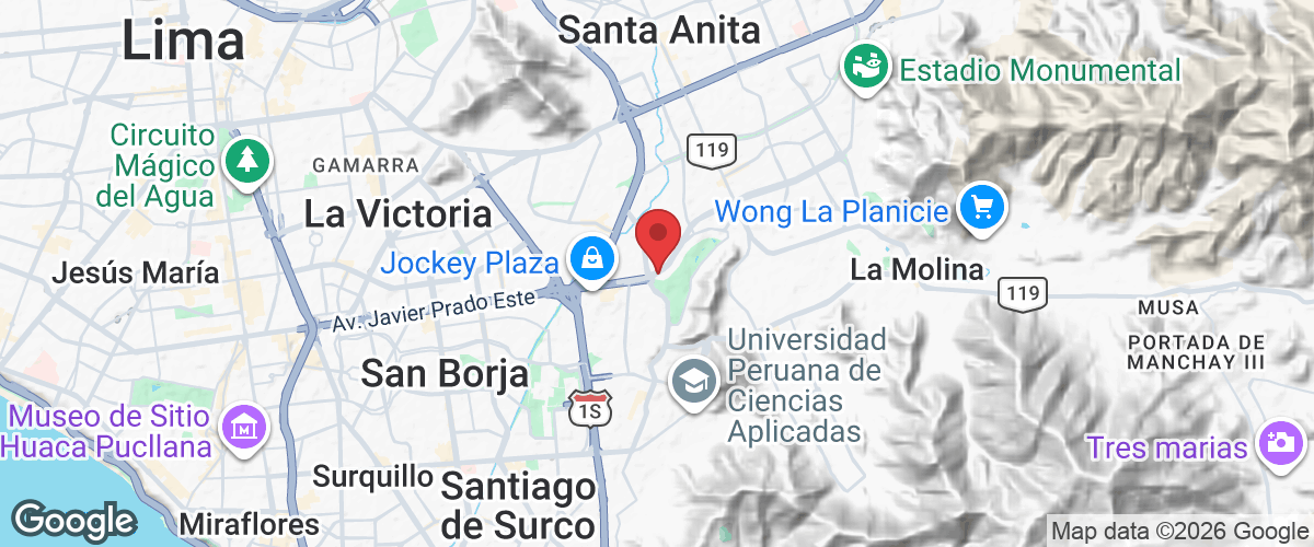 Av. Circunvalación del Golf los Incas 134, Santiago de Surco 15023, Perú