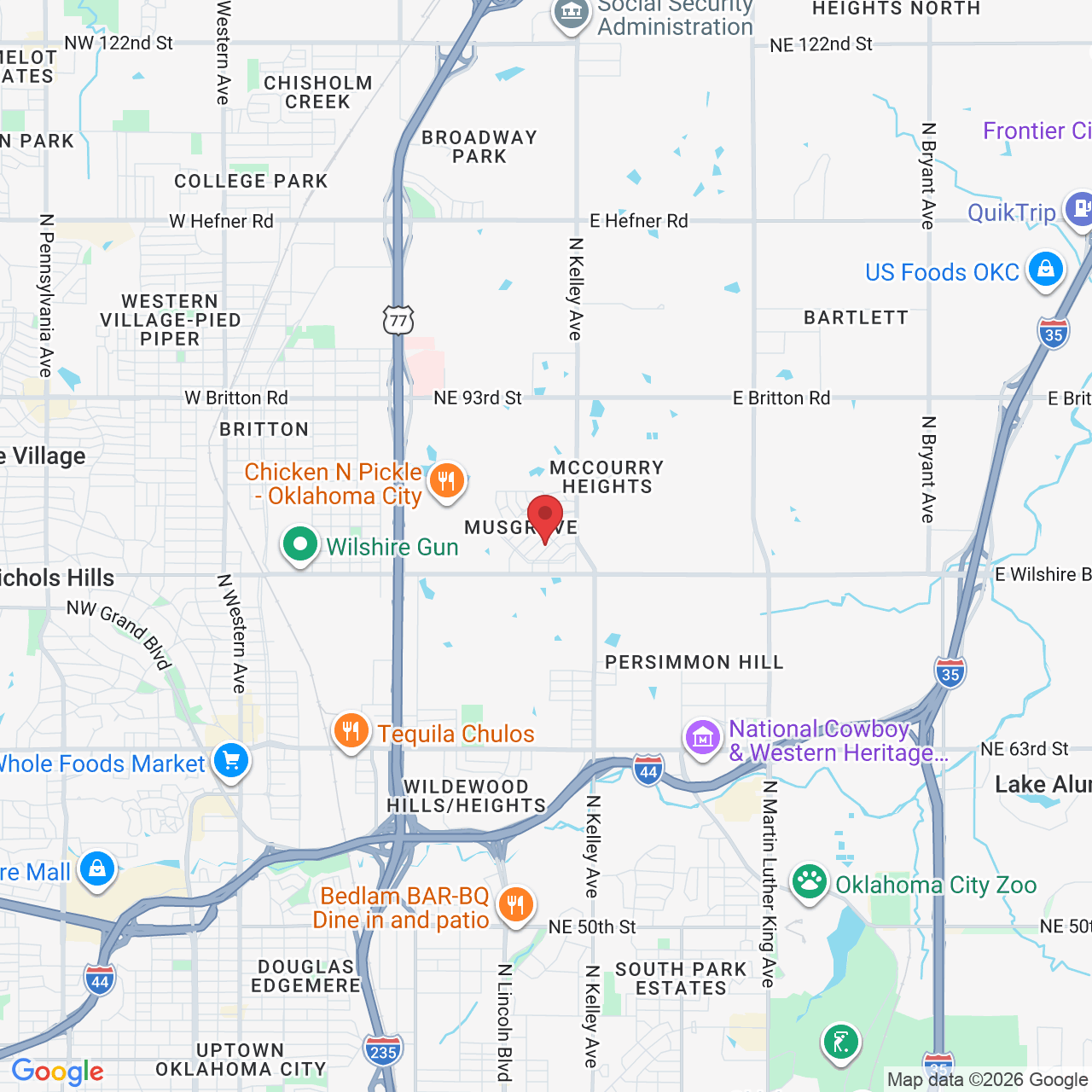 737 NE Katherine Pl, Oklahoma City, OK 73114, USA