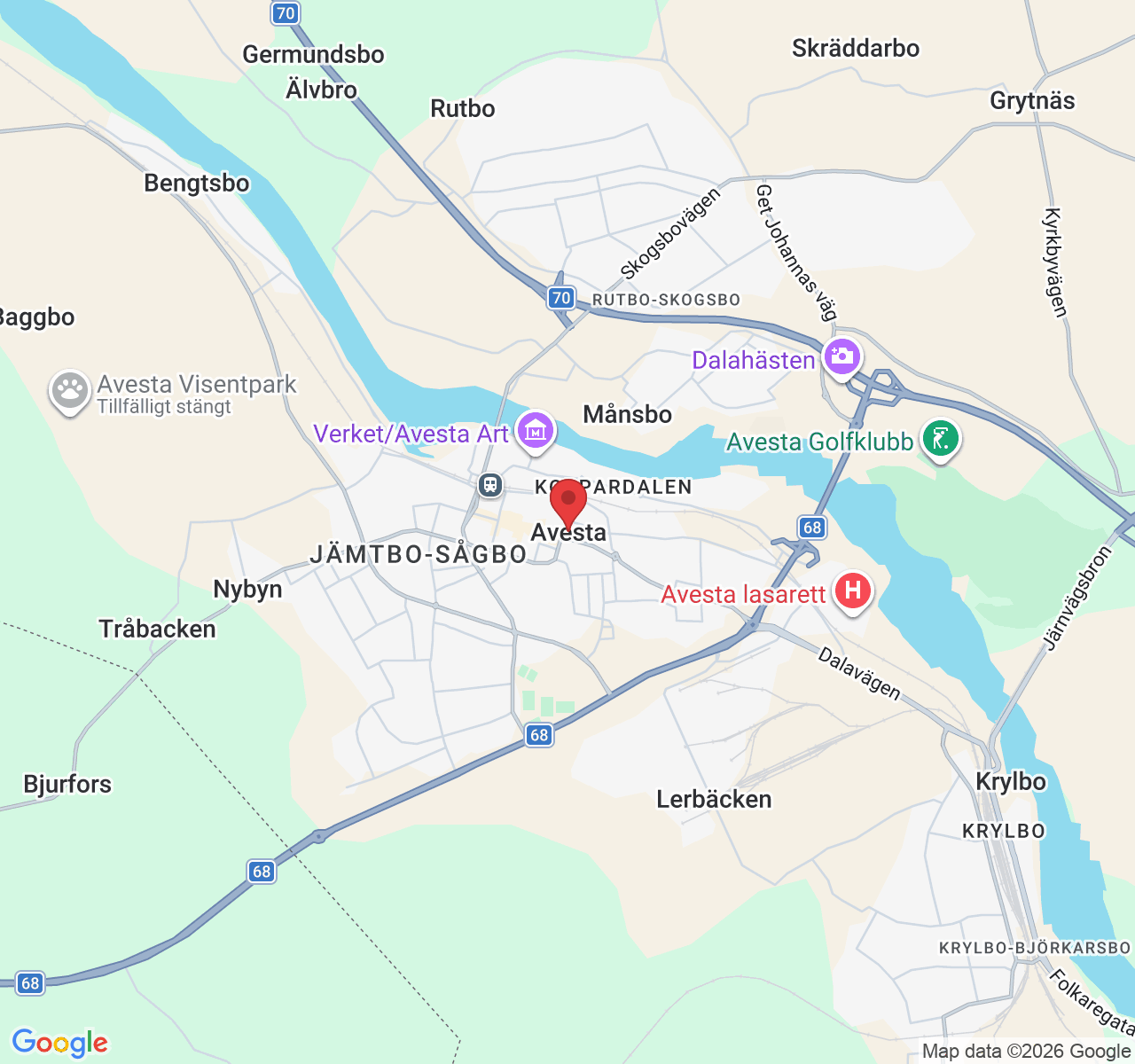 Avesta, Sverige