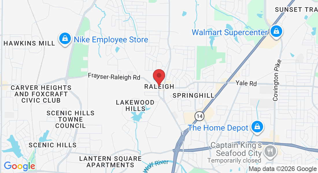 Raleigh, Memphis, TN 38128, USA