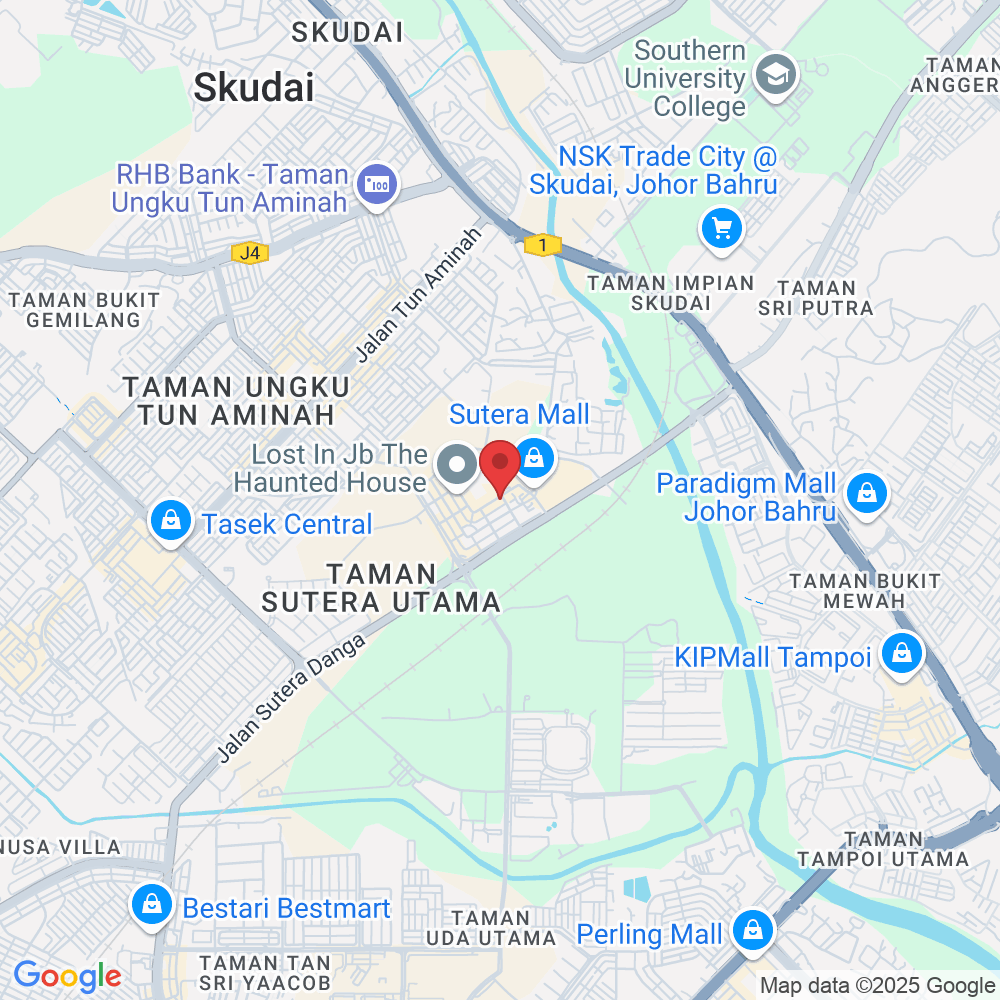 92GF, Jalan Sutera Tanjung 8/4, Taman Sutera Utama, 81300 Skudai, Johor Darul Ta'zim, Malaysia