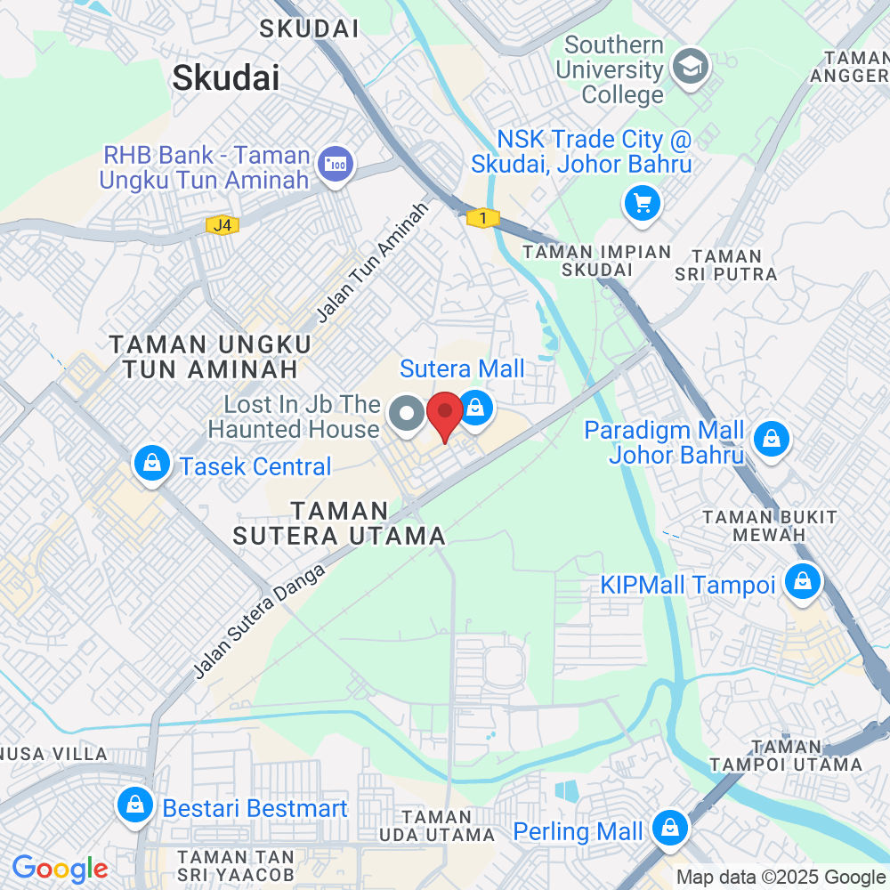 92GF, Jalan Sutera Tanjung 8/4, Taman Sutera Utama, 81300 Skudai, Johor Darul Ta'zim, Malaysia