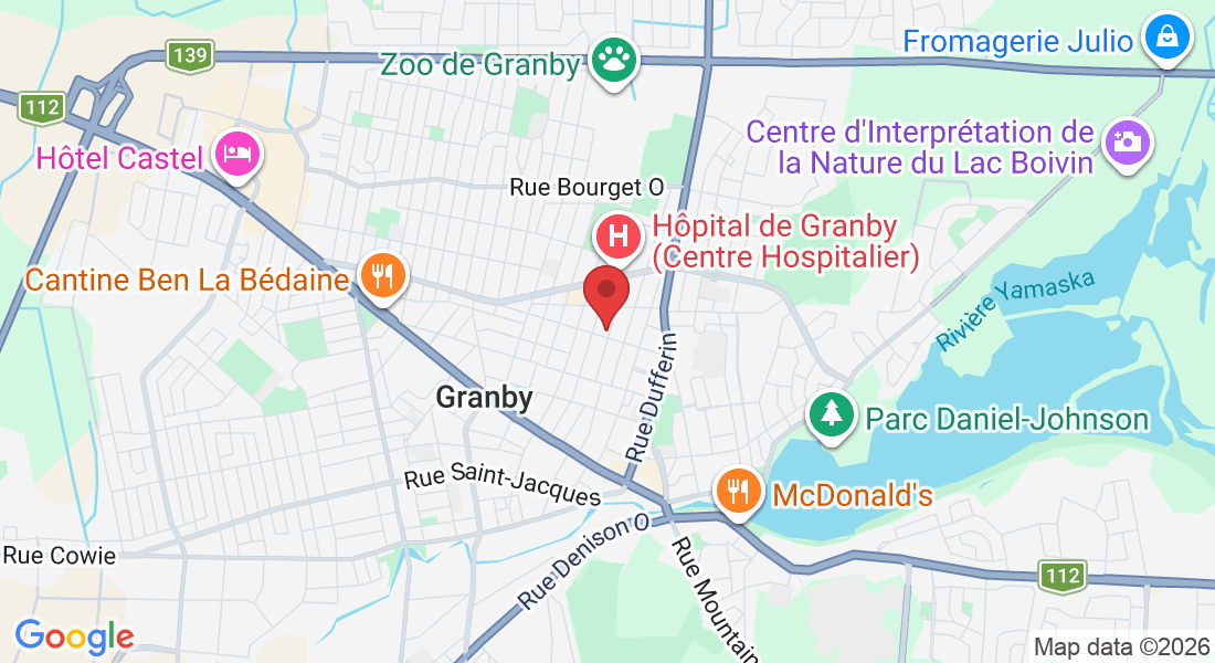 210 Bd Montcalm, Granby, QC J2G 5C1, Canada