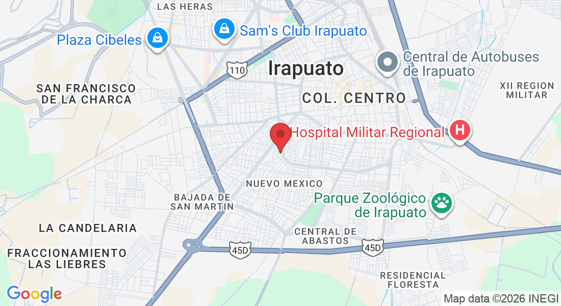 Calle Av Casimiro Liceaga 2579, Las Misiones, 36567 Irapuato, Gto., México