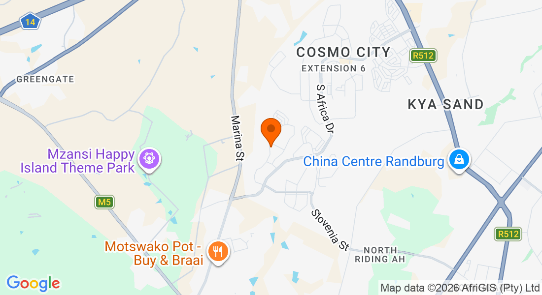 15 Iran St, Cosmo City, Roodepoort, 2188, South Africa
