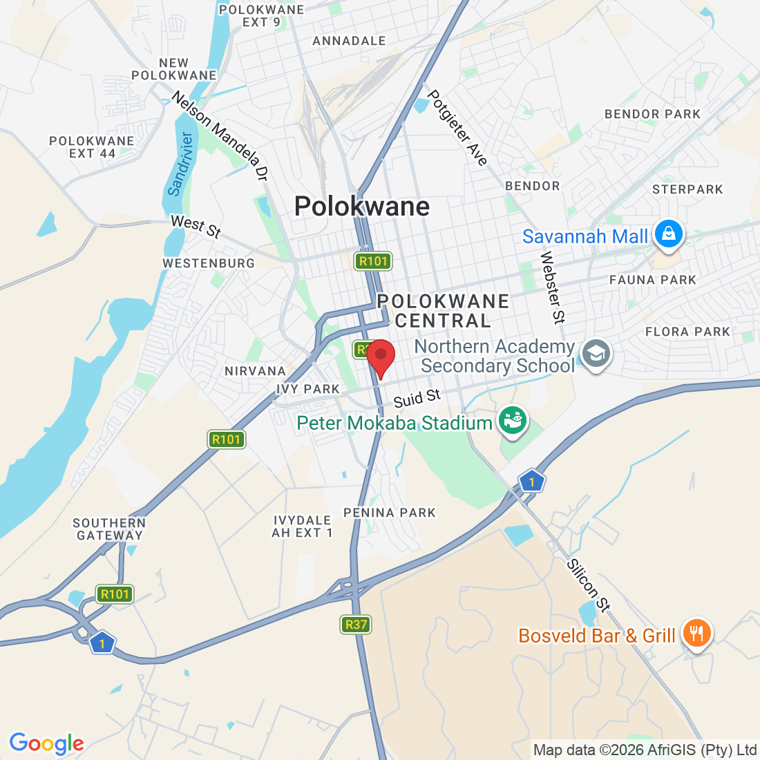 15 Genl Joubert St, Polokwane Central, Polokwane, 0700, South Africa