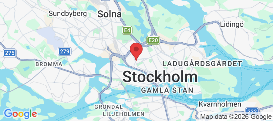 Sankt Eriksgatan 94A, 113 62 Stockholm, Sverige